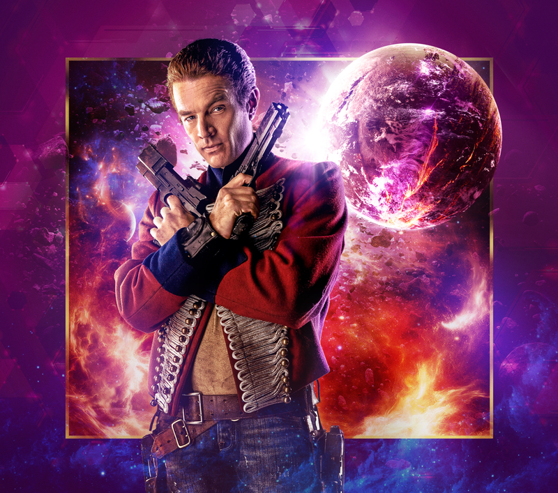 The full cover art for The Sins of Captain John.